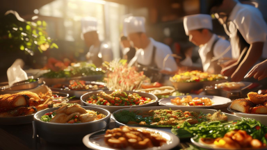 美食探店Vlog封面