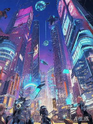 科幻未来漫画封面