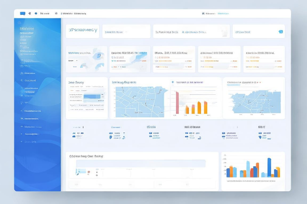极捷洗护SaaS平台界面展示