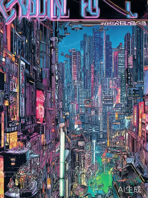 科幻未来漫画封面