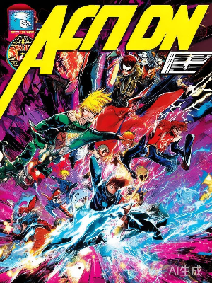 热血冒险漫画封面
