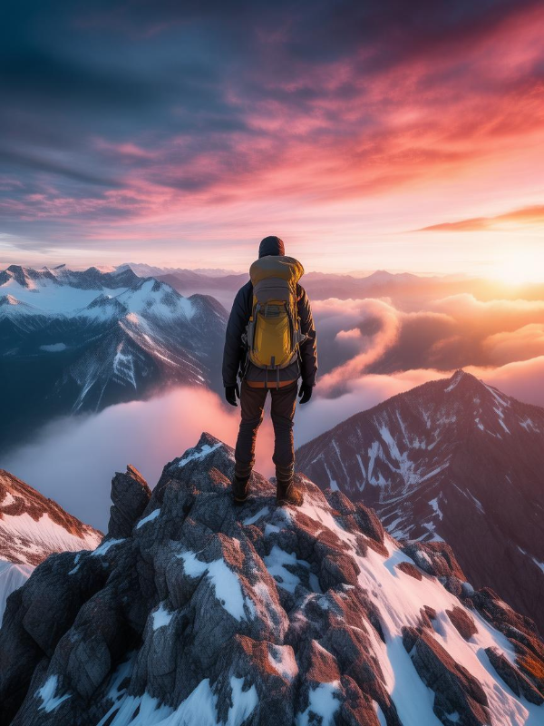 爬山