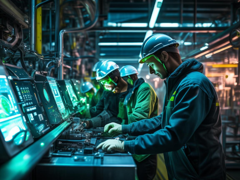 电力装备制造团队协作