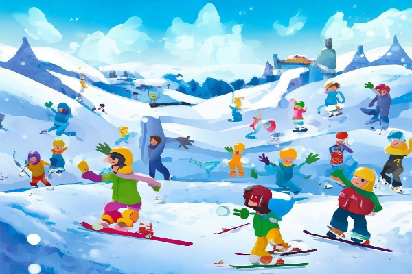 冰雪运动场景