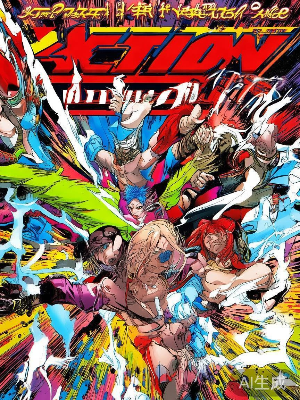 热血漫画封面