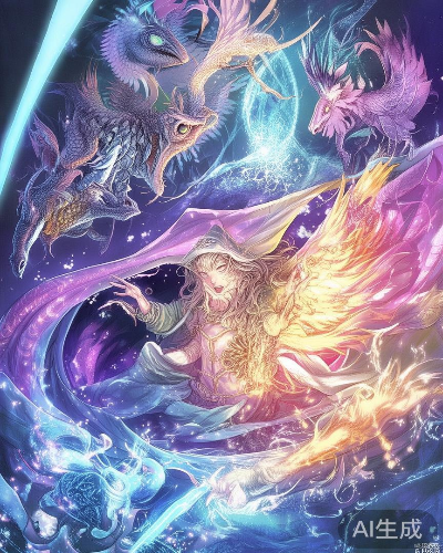 魔法奇幻漫画封面