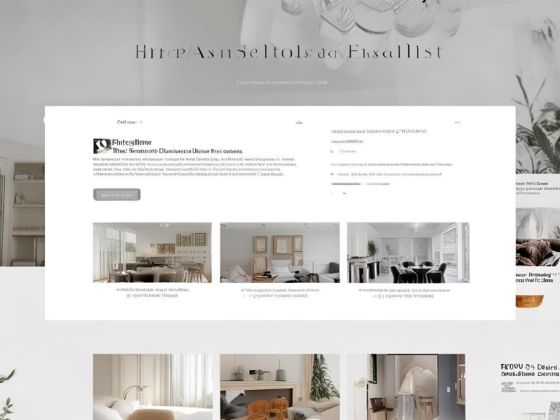 设计师主页展示