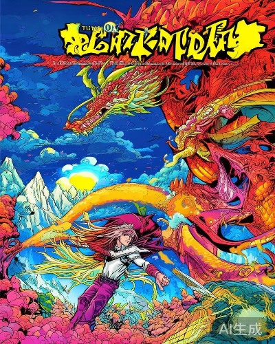 奇幻冒险漫画封面