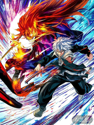 武侠动作漫画封面
