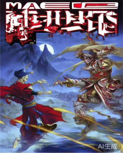 武侠古风漫画封面