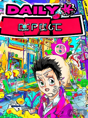 搞笑日常漫画封面