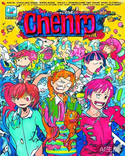 搞笑喜剧漫画封面