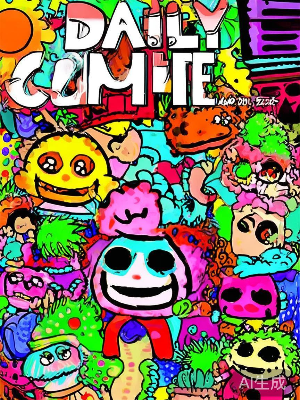 搞笑日常漫画封面
