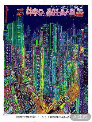 科幻未来类漫画封面